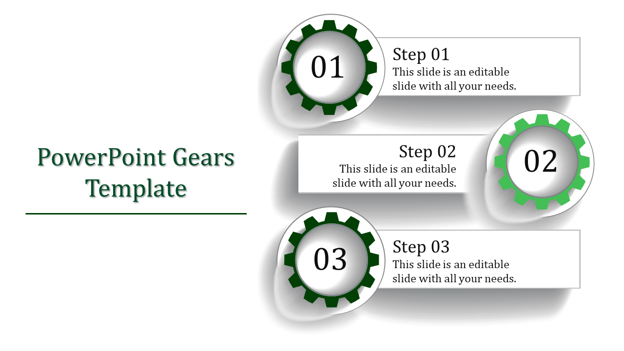 Leave an Everlasting PowerPoint Gears Template Themes